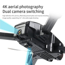 UAV 4K HD aerial remote control aircraft Brushless dual GPS folding aircraft Adult four axle aircraft