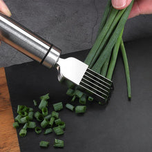 Hot Sale Stainless Steel Scallion Cutter Scallion Slicer with a Plastic Cover