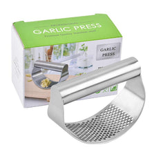 Kitchen Accessories Tools Supplies 430 Stainless Steel Manual Garlic Crusher Chopper Garlic Press Gadgets