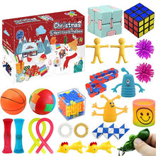 Hot Selling Fidget Toy Set Anti Stress Squeeze Sensory Toys For Kids Christmas Fidget Toys Pack 2022