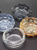 Glass Ashtrays for Indoor Outdoor Decorative Round Crystal Ash Tray