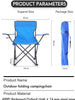 Ergonomics Design Blue Outdoor Low Mesh Back folding beach chairs