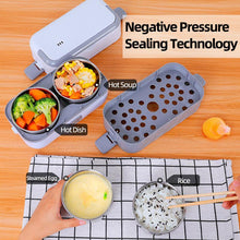 2023 high-quality single-layer portable adult gift set electric heater food container nurse lunch box