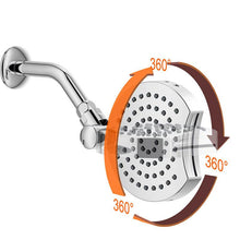 New bathroom showers All Direction Rotating High Pressure Saving Water Multi-function head shower