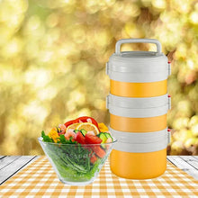 Stainless Steel Vacuum Lunch Box Large-capacity Multi-layer Lunch Box Student Insulated Rice Bucket