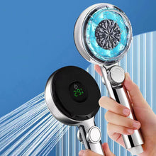 New Design Temperature Display Hand Shower Ionic Shower Head