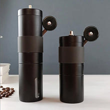 Black coffee bean grinder Hand grinder Stainless steel hand grinder