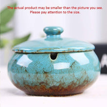 Fashion Ceramic Ashtray with Lid