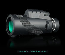 40*60 monoculars high power HD dark green concert handheld aiming telescope