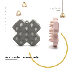 X shape Hair Scalp Massager Shampoo Brush Soft Silicone Scalp Cleaning Comb Hair Scrubber Washing Scalp Exfoliator Brushes