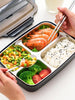 Custom stainless steel 1200ml 3 compartment japanese food bento kids lunch box