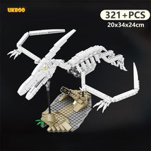 Free Shipping UKBOO Ideas Tyrannosaurus Rex Triceratops Dinosaur Fossils Museum Building Blocks Bricks Toys For Children Gifts