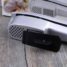 2 In 1 Aluminium Alloyl Metal Garlic Press Manual Garlic With Handle And Packing Box