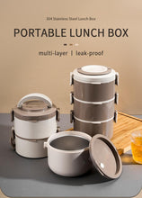 Wholesale Sealed Metal Stainless Steel Lunch Boxes Loncheras Escolares Kids