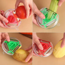Carrot Potato Apple Graters Fruit Vegetable Peeler 3 In 1 Multipurpose Rotatory Peeler