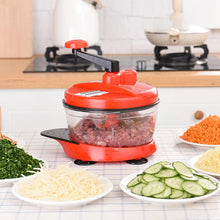 Multi-function Manual Food Processor Swift Food Vegetable Chopper With Stainless Steel Blades