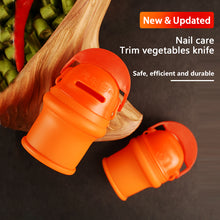 Silicone Finger Guard Knife Thumb Protector Cutting Gears Vegetable Picking Knife Plant Leaf Nipping Scissors Gloves