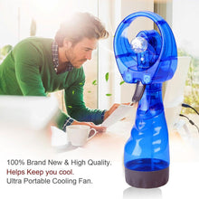 Mini Water Spray Fan Handheld Portable Cooling Humidifier Misting Air Conditioner Desktop Cooling H4P6