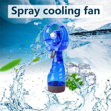 Mini Water Spray Fan Handheld Portable Cooling Humidifier Misting Air Conditioner Desktop Cooling H4P6