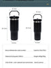 20oz 30oz Double Wall Stainless Steel tumbler Stanly with handle for travel camping