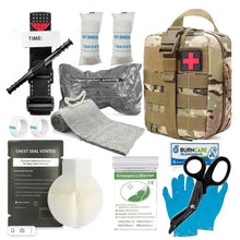 Multi functional outdoor emergency tactics camouflage first aid kit emergency kit