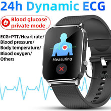 oem 1.83 inch hd full touch screen smartwatch ecg hrv body temperature monitoring and alarm fitness smart watch