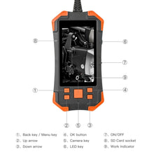 2021 New Y20 Handheld Inspection Camera 1080P 4.3inch lcd screen 5.5mm lens 3.5m cable 6led endoscope inspection camera