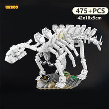 Free Shipping UKBOO Ideas Tyrannosaurus Rex Triceratops Dinosaur Fossils Museum Building Blocks Bricks Toys For Children Gifts