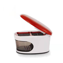 Turnover Blades Manual Mini Vegetable Food Garlic Dicer Slicer Chopper Stainless Steel Kitchen Fruit & Vegetable Tools Color Box