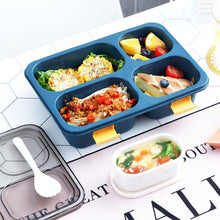 Plastic lunchbox canteen student microwave heating adult office lunch Boxes