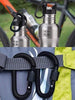 Camping Gear Attachment Tent Spring Hook Safety Heavy Duty Metal Spring Clip Hook Aluminum Carabiner