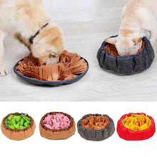 Dogs bowl Mat Pet Leak Food Anti Choking Mat Cat Dog Training Blanket Nose Work Toy Pet Slowing Feeding Mat