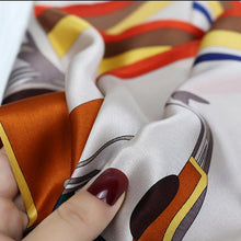 Custom Satin Women Mullberry Square Silk Scarf OEM Wholesale High Quality Scarves 100% Natural Silk Screen Printed Scarves