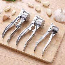 Kitchen gadgets pressed garlic chopper presser metal stainless steel garlic press garlic crusher