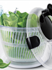 Fullstar Large Salad Spinner with Drain, Bowl, and Colander - Quick and Easy Multi-Use Lettuce Spinner