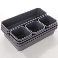 8Pcs/Set Storage Organizer Box Trays Household Sundries Storage Office Organizer Kitchen Bathroom Cupboard Desk Drawer Organizer